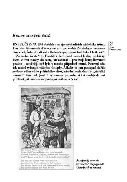 Češi, české země a Velká válka 1914-1918 ukázka-3