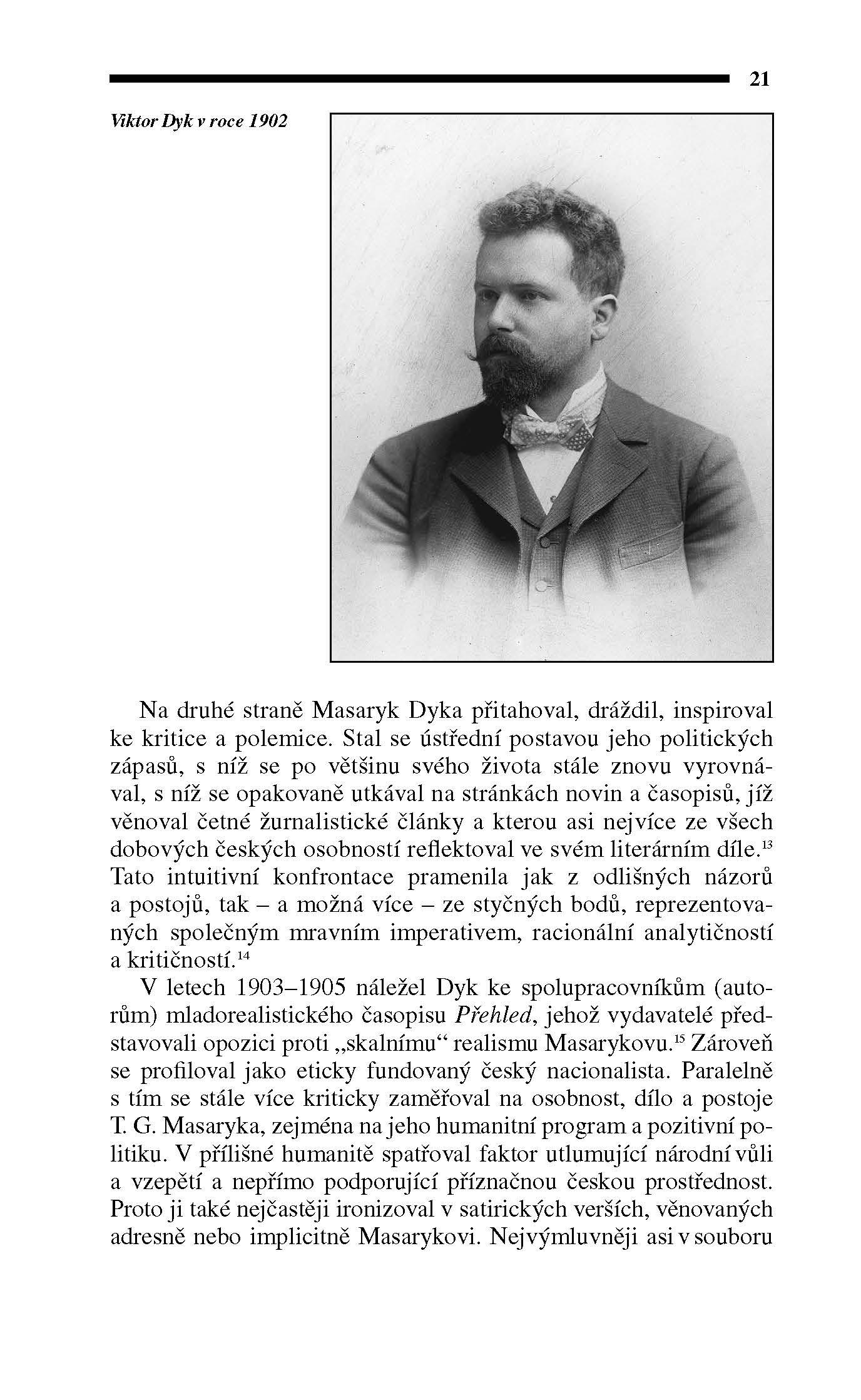 Viktor Dyk a T. G. Masaryk ukázka-4