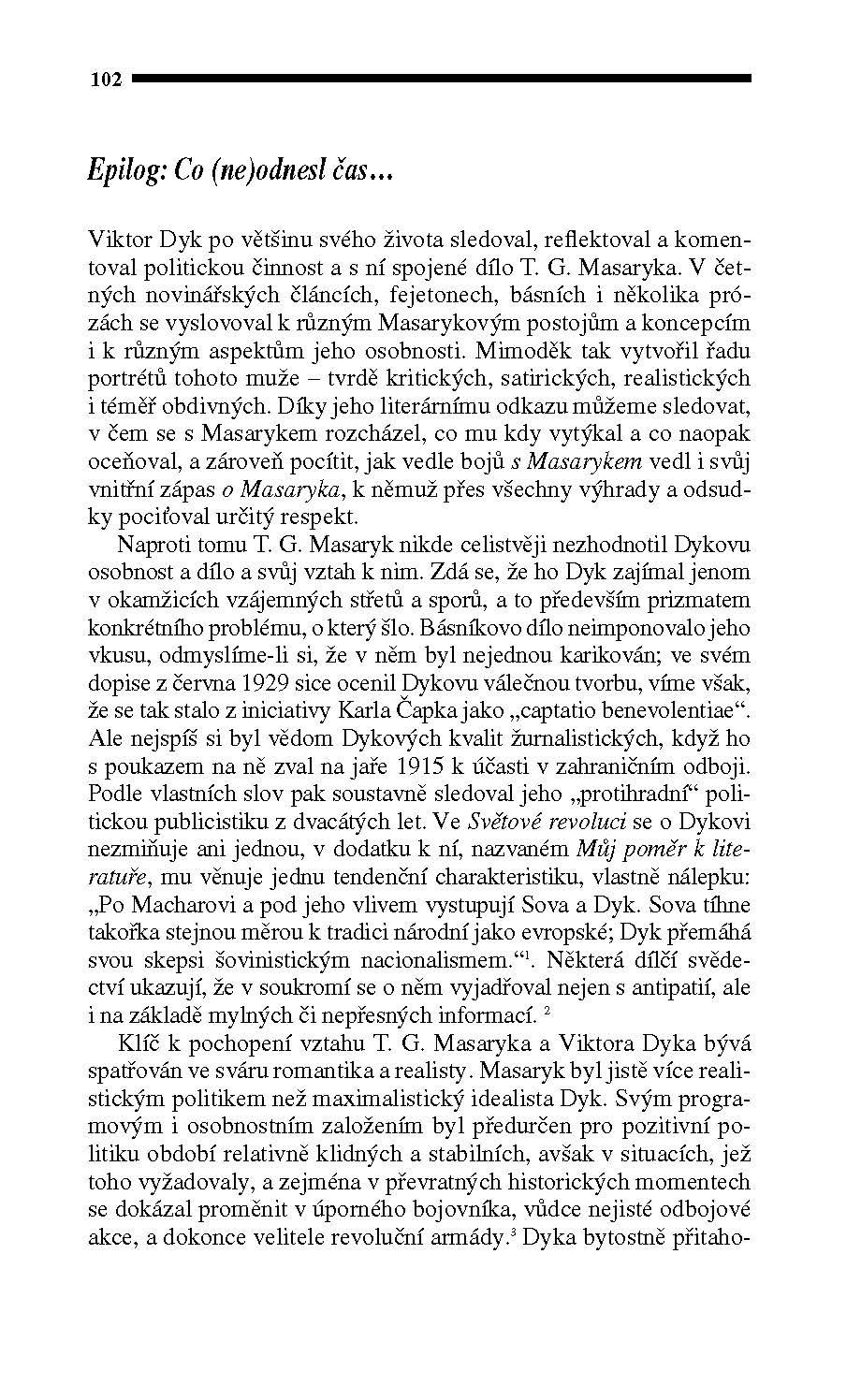 Viktor Dyk a T. G. Masaryk ukázka-6
