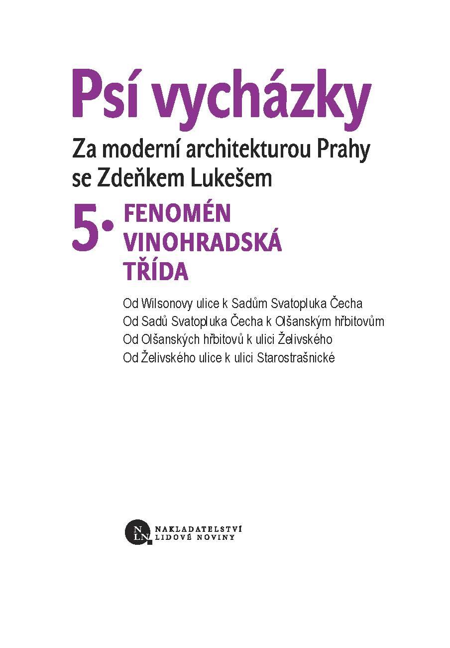 Psí vycházky 5. Fenomén Vinohradská třída ukázka-1