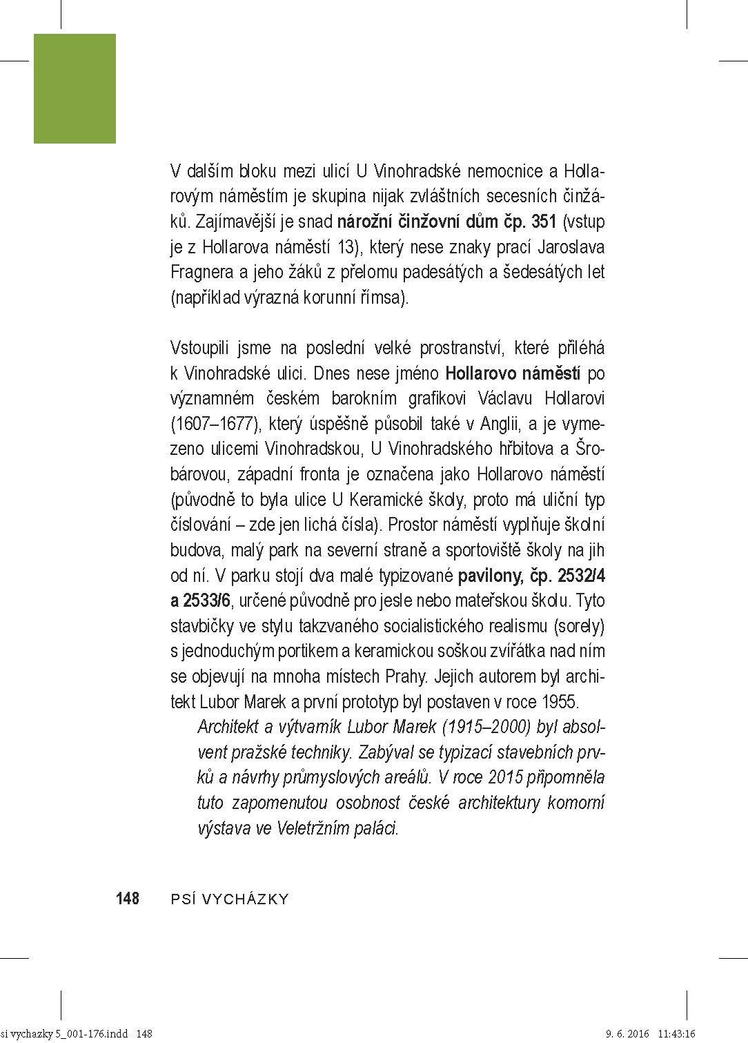 Psí vycházky 5. Fenomén Vinohradská třída ukázka-10