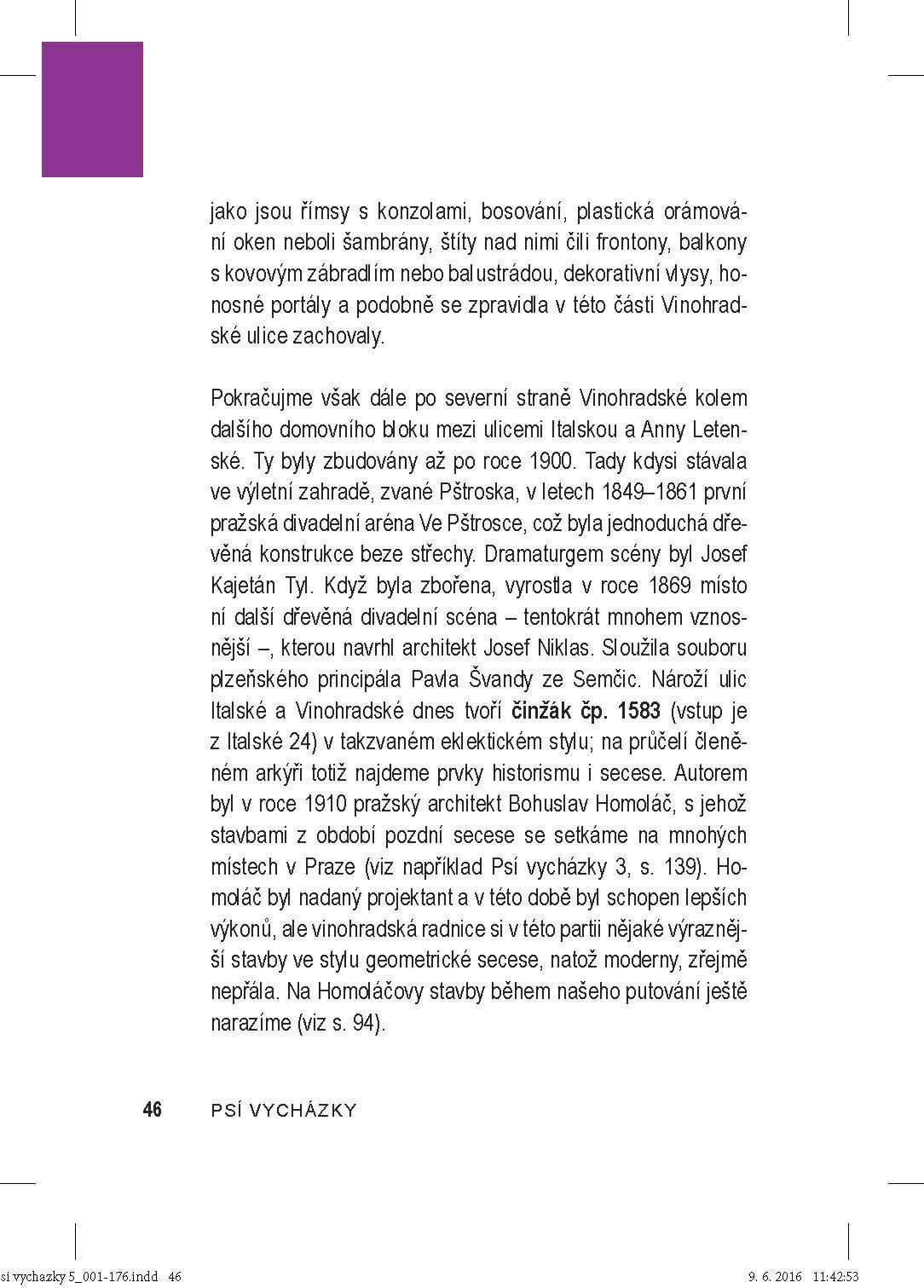 Psí vycházky 5. Fenomén Vinohradská třída ukázka-4
