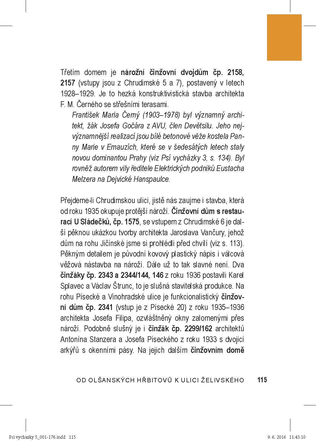 Psí vycházky 5. Fenomén Vinohradská třída ukázka-9