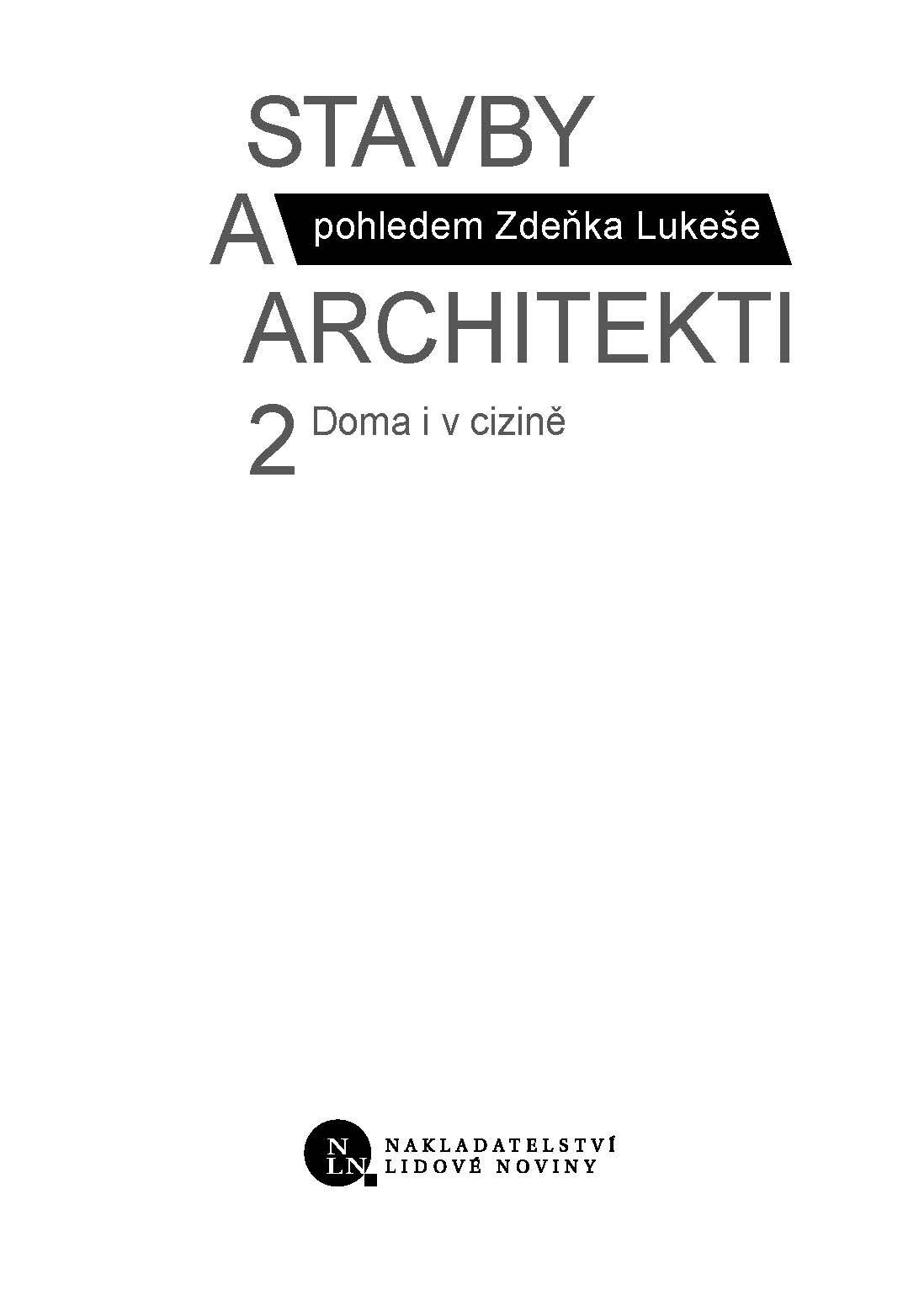 Stavby a architekti 2 - Doma i v cizině ukázka-1