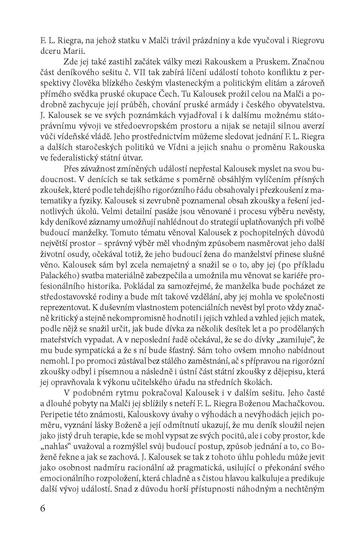 Deníky Josefa Kalouska II. ukázka-3