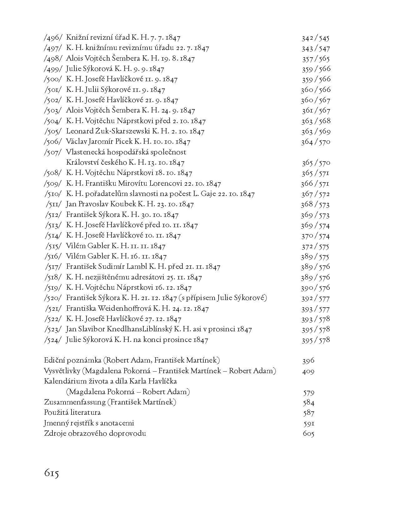 Karel Havlíček. Korespondence III ukázka-12