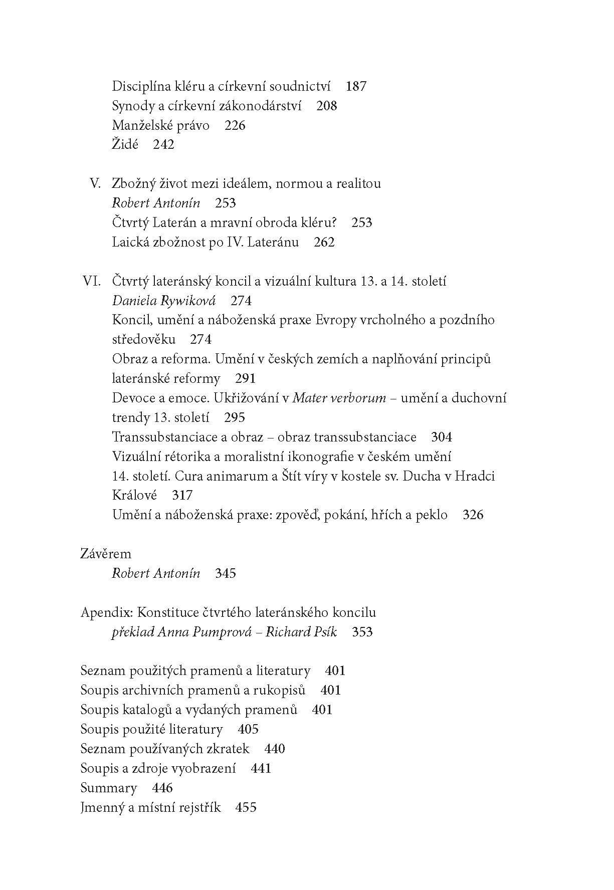 Čtvrtý lateránský koncil a české země ve 13. a 14. století ukázka-3