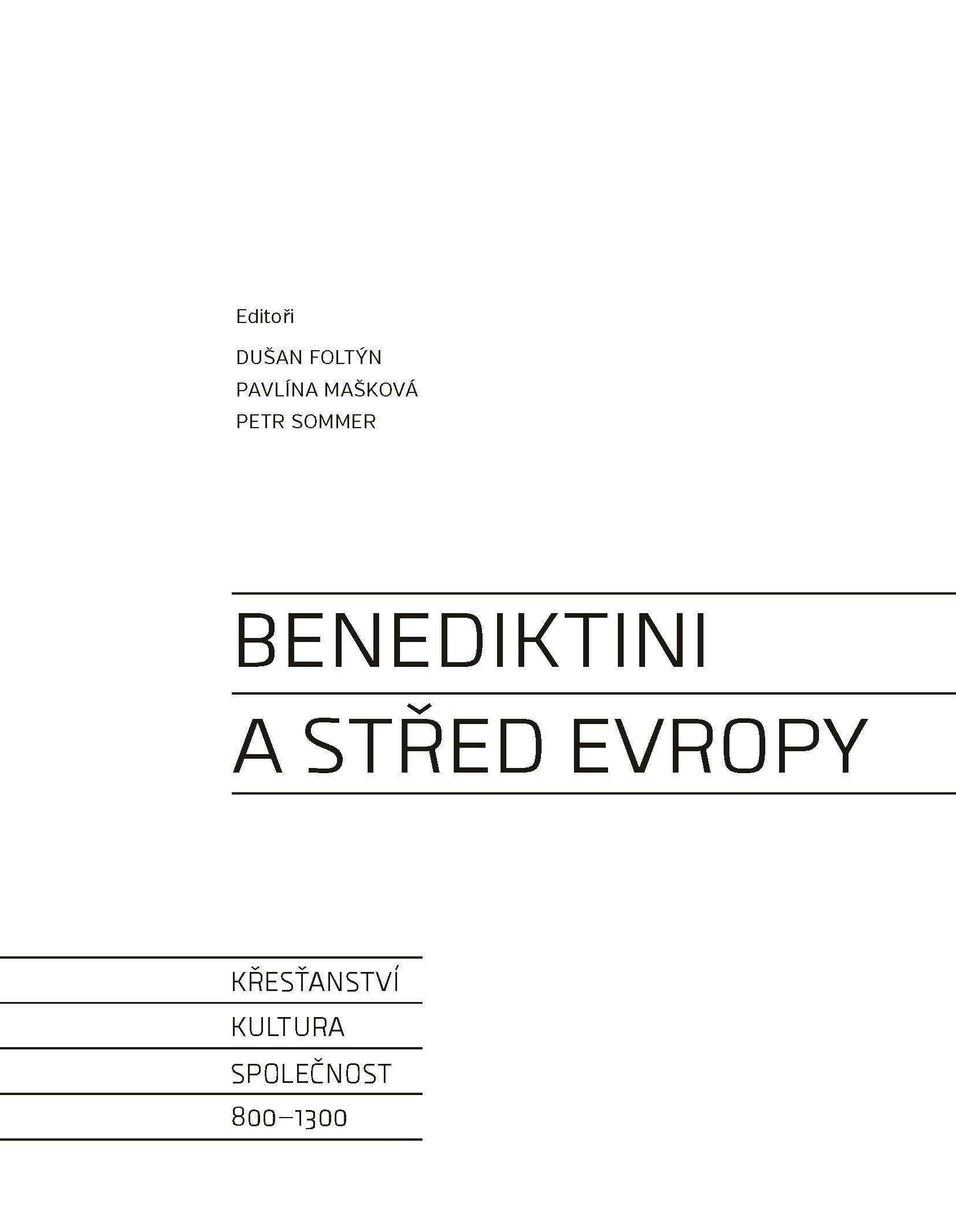 Benediktini a střed Evropy ukázka-1