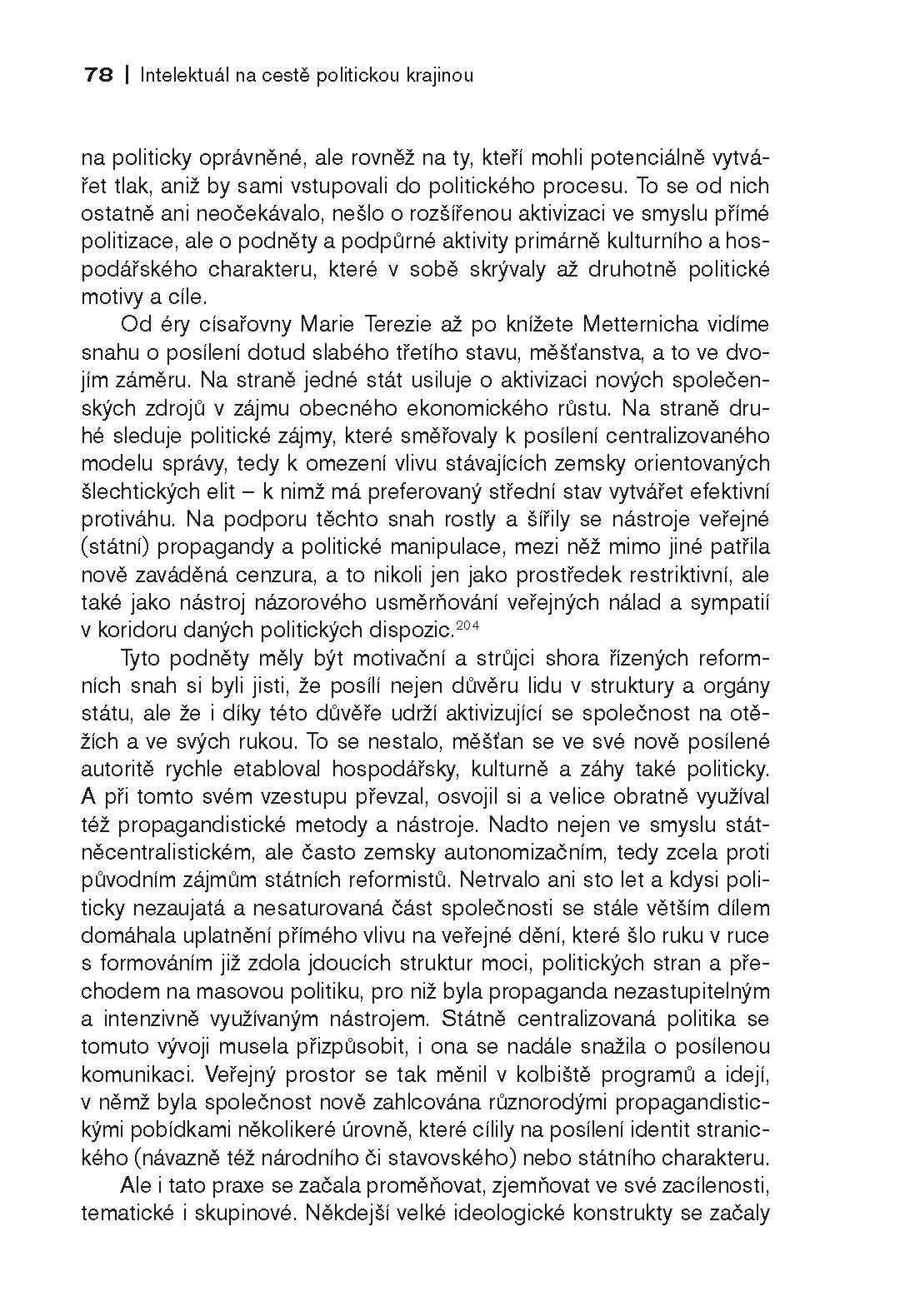 Intelektuál na cestě politickou krajinou ukázka-8