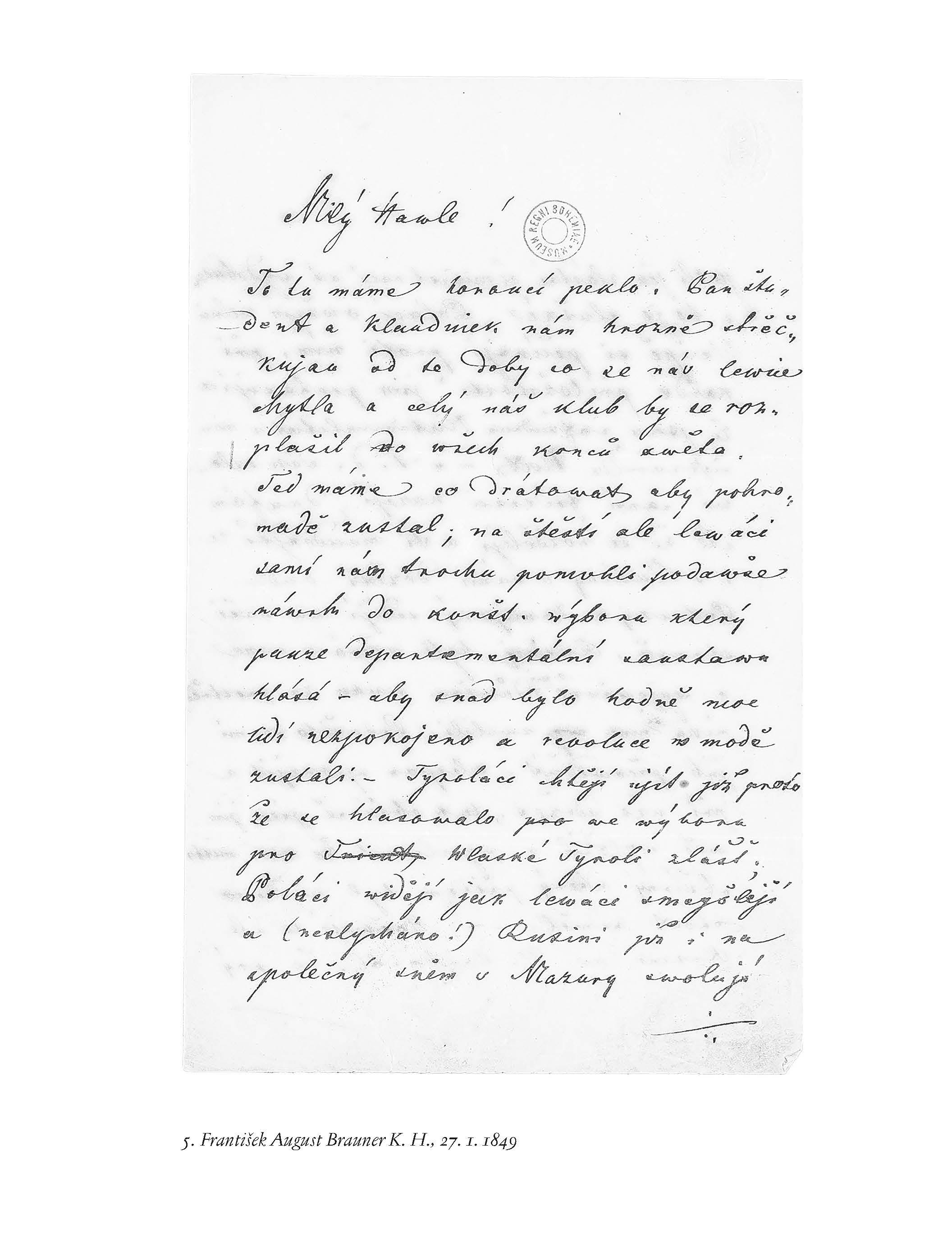 Karel Havlíček Korespondence V ukázka-1
