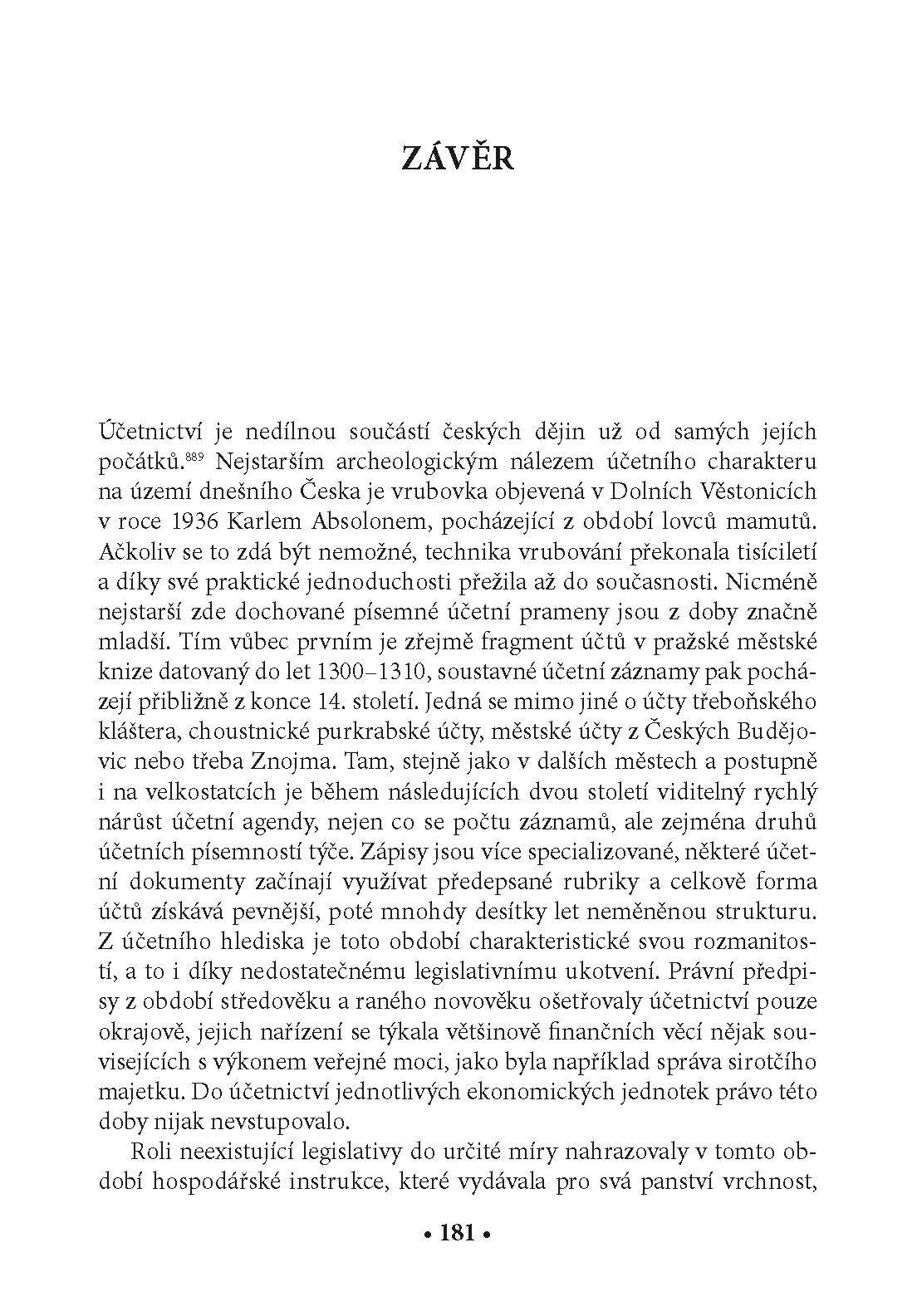 Zrcadlo hospodaření a jeho vývoj na území dnešního Česka ukázka-10