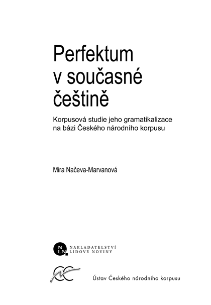 Perfektum v současné češtině ukázka-1